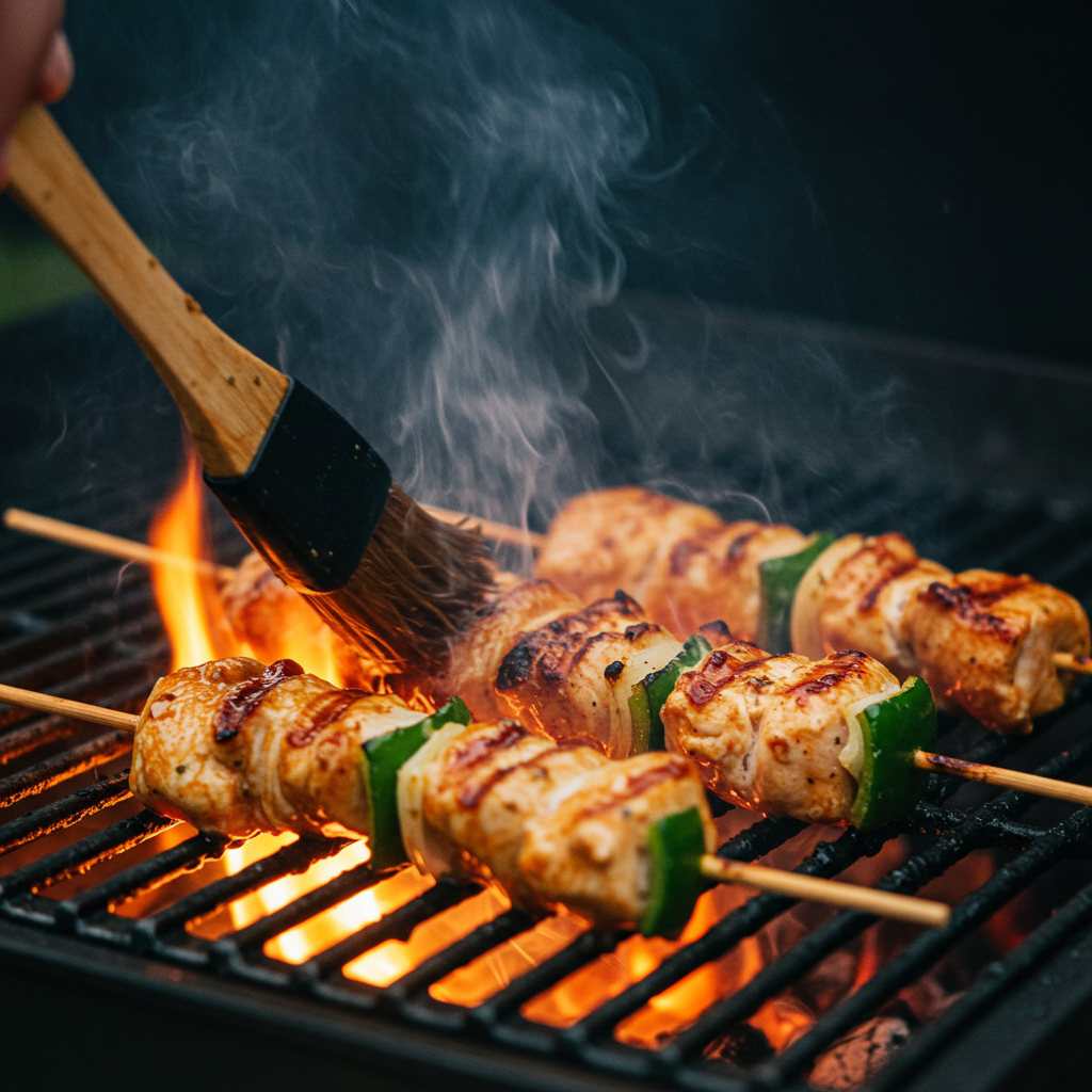 Grill Filipino Chicken BBQ Skewers
