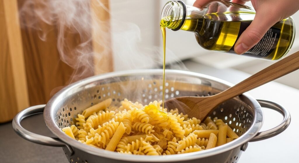 boil the pesto pasta