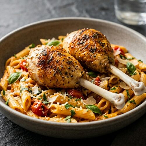 Chicken Drumstick Pasta