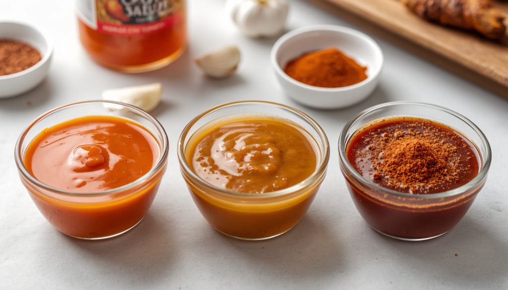 sauce variations
